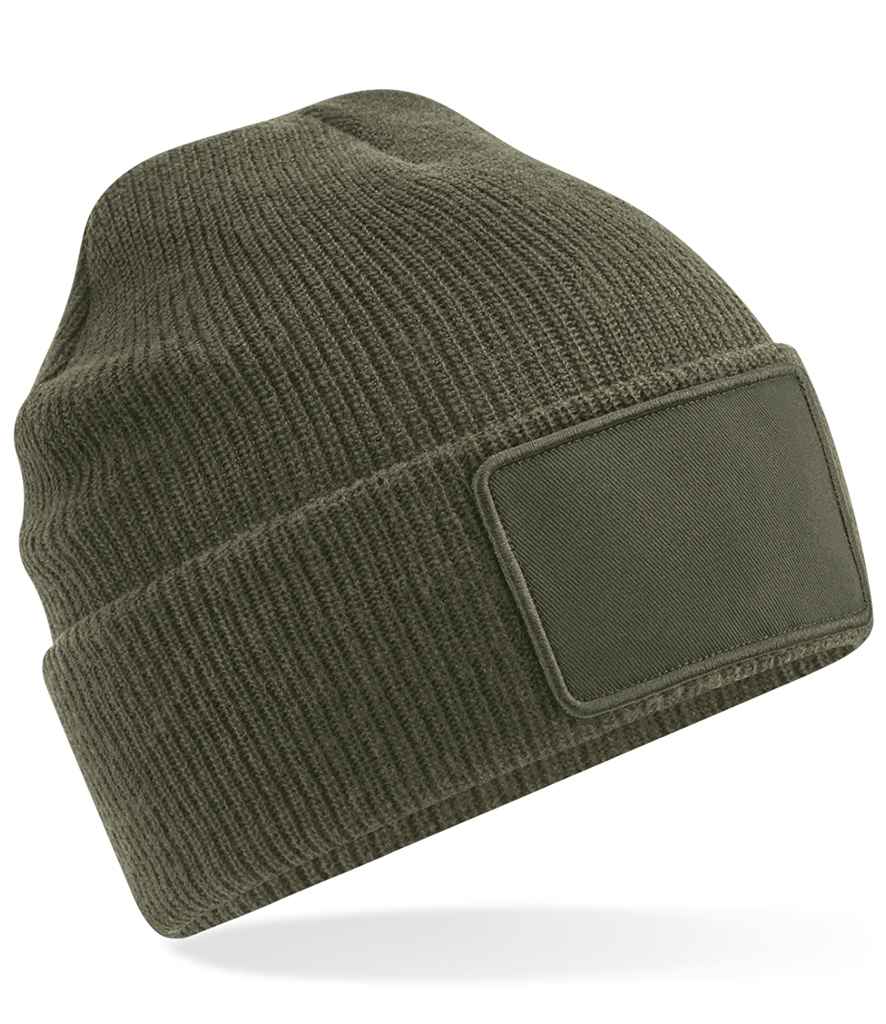 Beechfield - Removable Patch Thinsulate™ Beanie - BB540 BLK ONE