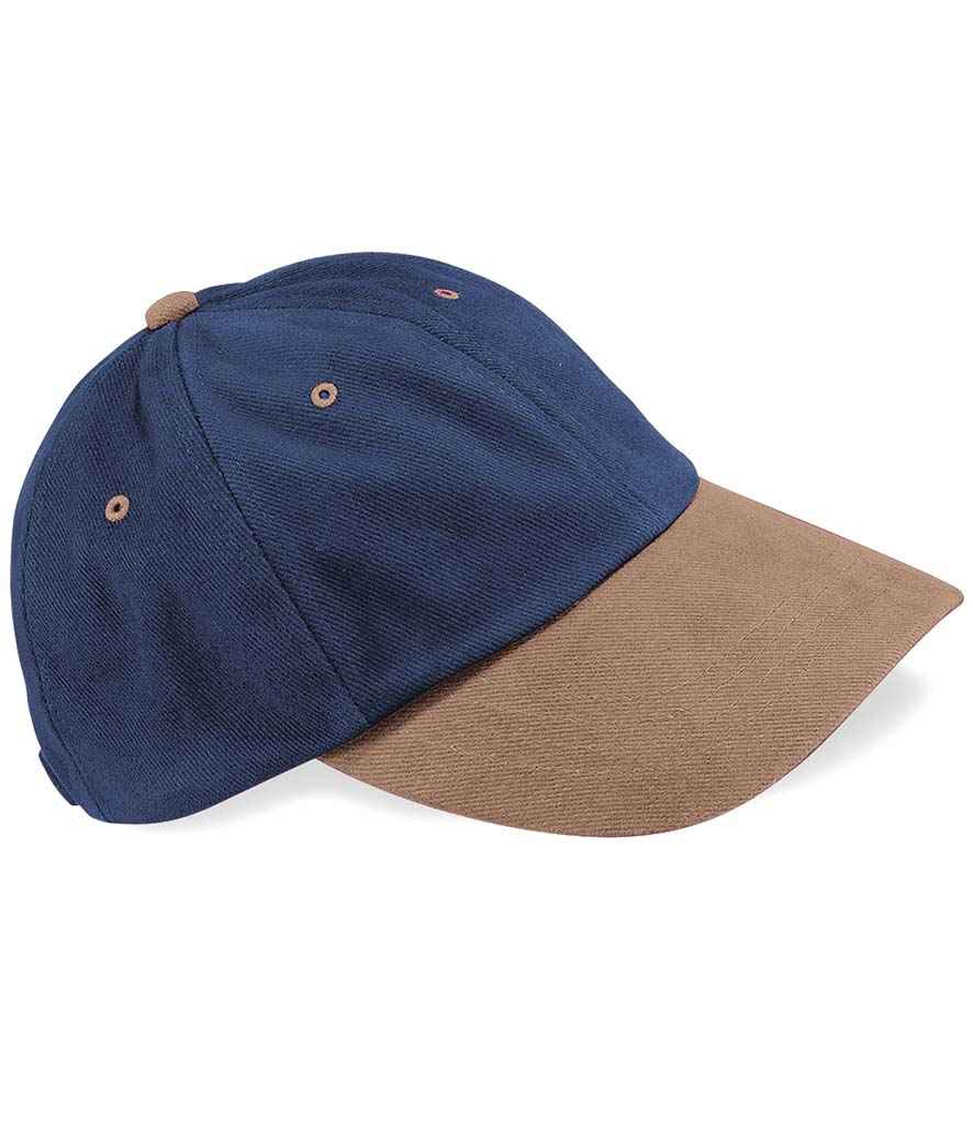 Beechfield - Heavy Brushed Low Profile Cap - BB57 BLK ONE