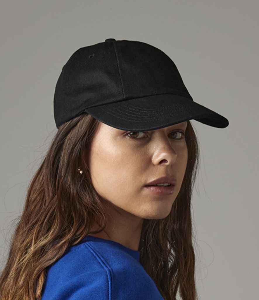 Beechfield - Low Profile Heavy Cotton Drill Cap - BB58 BLK ONE