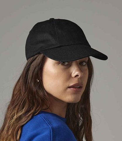 Beechfield - Low Profile Heavy Cotton Drill Cap - BB58 BLK ONE