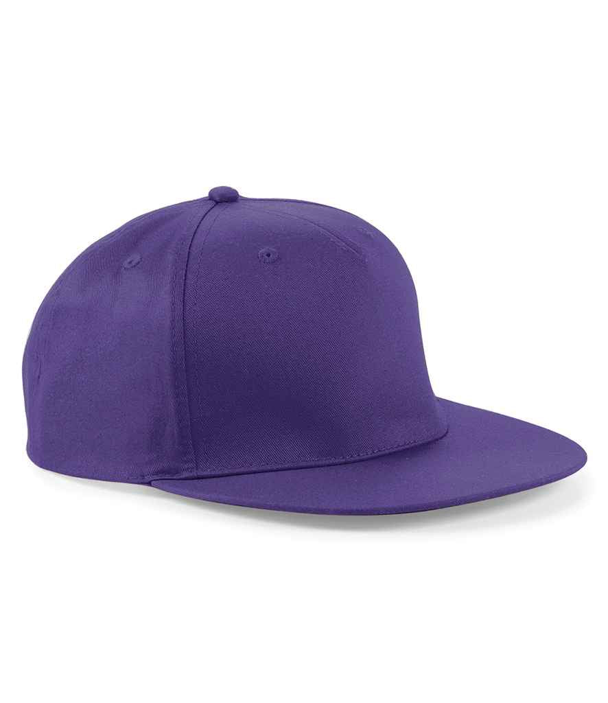 Beechfield - 5 Panel Snapback Rapper Cap - BB610 PUR ONE