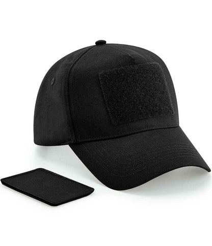 Beechfield - Removable Patch 5 Panel Cap - BB638 BLK ONE