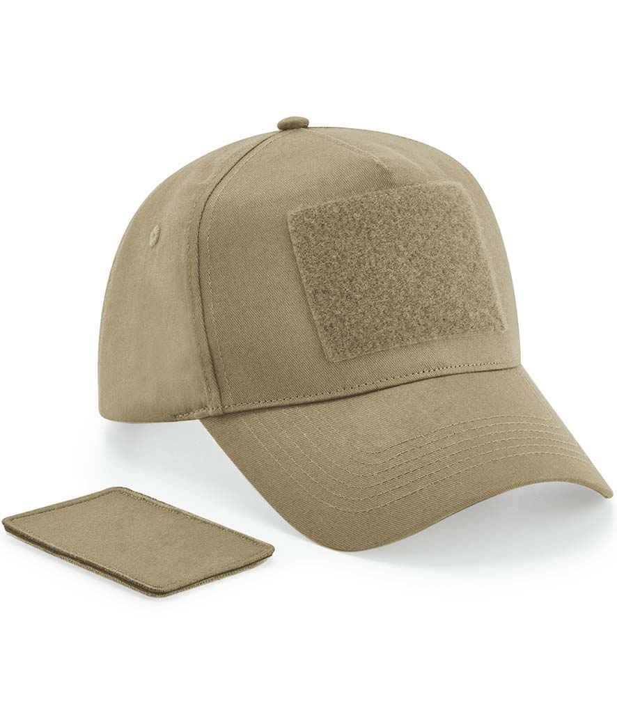 Beechfield - Removable Patch 5 Panel Cap - BB638 BLK ONE