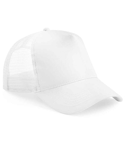 Beechfield - Kids Snapback Trucker Cap - BB640B WH/WH ONE