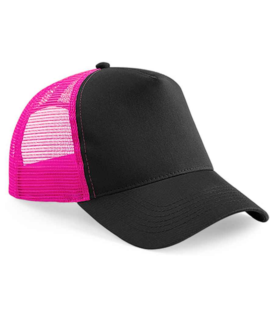 Beechfield - Snapback Trucker Cap - BB640 BK/FS ONE