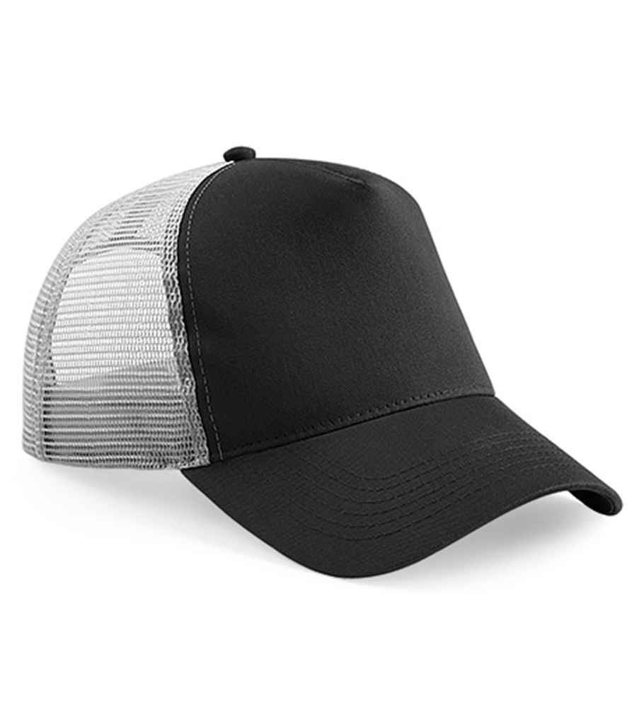 Beechfield - Snapback Trucker Cap - BB640 BK/GY ONE