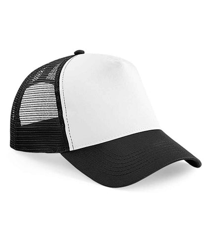 Beechfield - Snapback Trucker Cap - BB640 BK/WH ONE