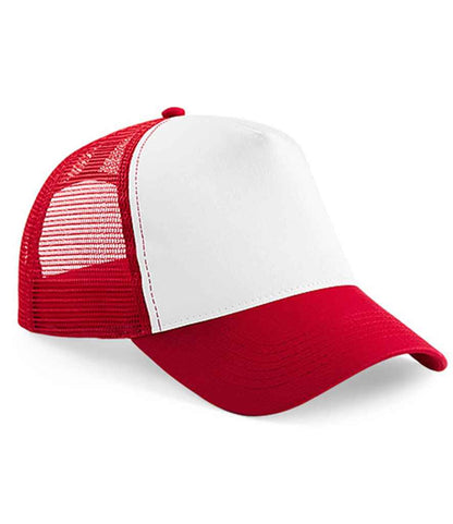 Beechfield - Snapback Trucker Cap - BB640 CS/WH ONE