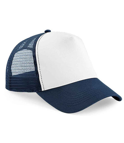Beechfield - Snapback Trucker Cap - BB640 FN/WH ONE