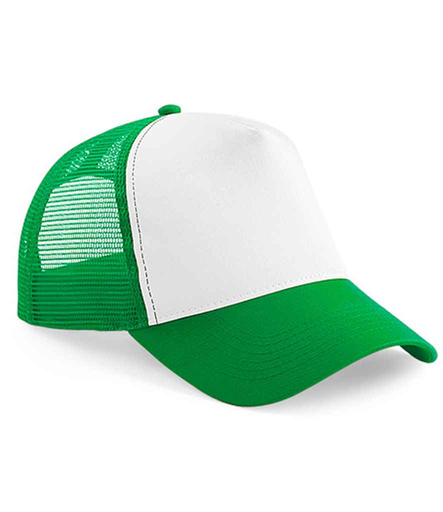 Beechfield - Snapback Trucker Cap - BB640 PG/WH ONE