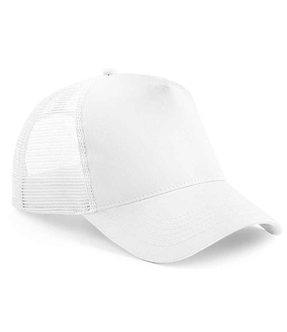 Beechfield - Snapback Trucker Cap - BB640 WH/WH ONE