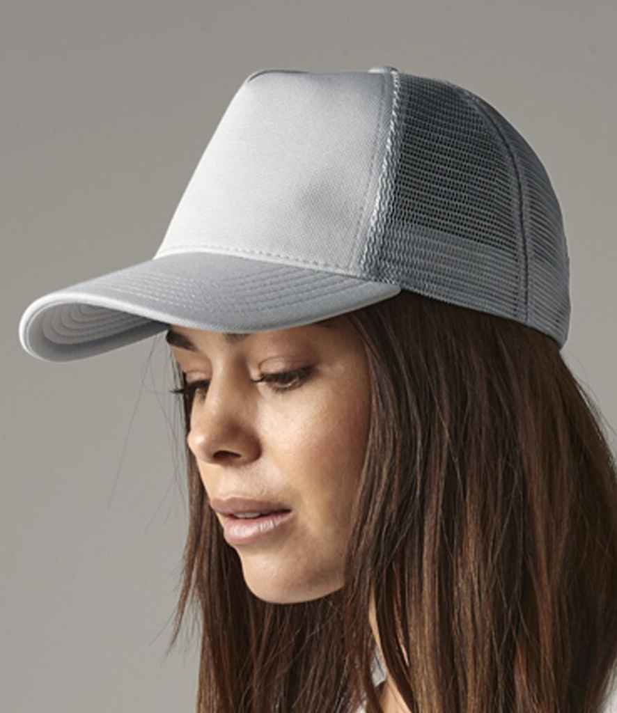 Beechfield - Microknit Snapback Trucker Cap - BB642 LGR ONE