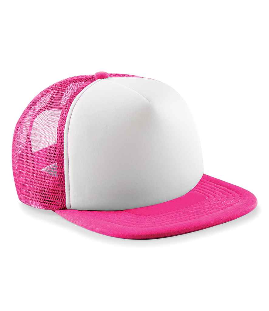 Beechfield - Vintage Snapback Trucker Cap - BB645 FS/WH ONE