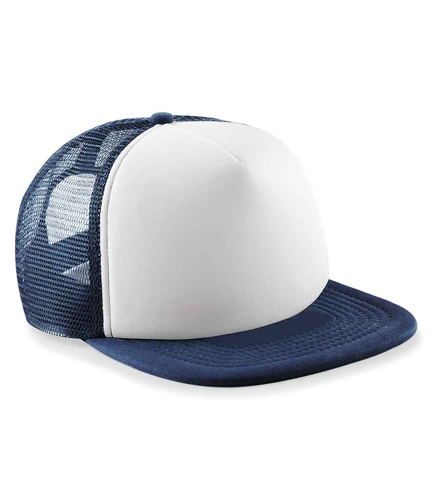 Beechfield - Vintage Snapback Trucker Cap - BB645 BK/BK ONE