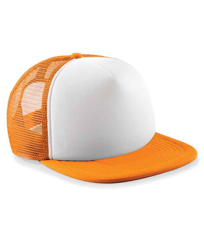 Beechfield - Vintage Snapback Trucker Cap - BB645 OR/WH ONE