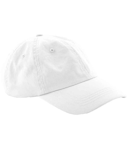 Beechfield - Low Profile 6 Panel Dad Cap - BB653 WHI ONE