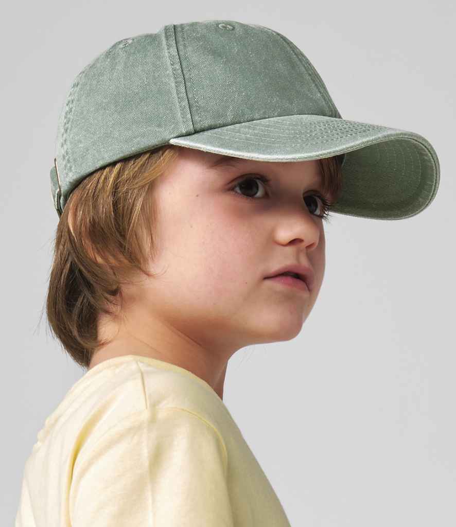 Beechfield - Junior Low Profile Vintage Cap - BB655B VSG ONE