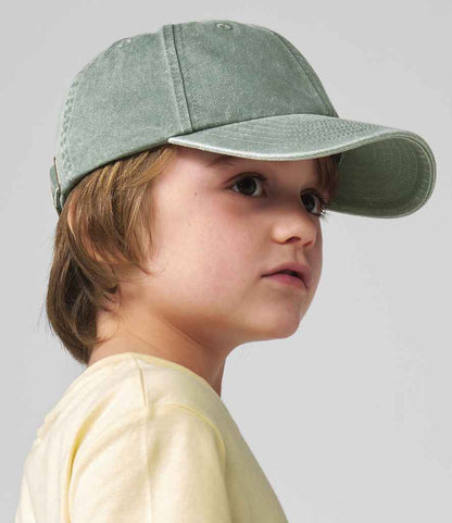 Beechfield - Junior Low Profile Vintage Cap - BB655B VSG ONE