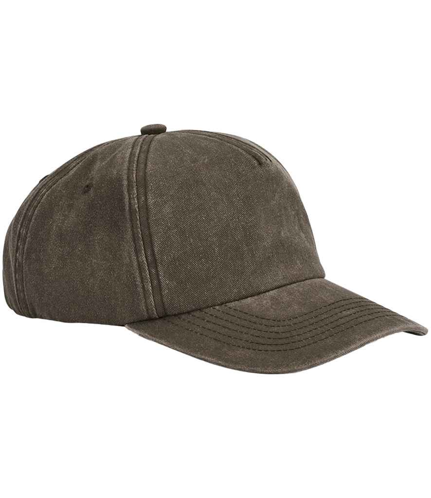 Beechfield - Relaxed 5 Panel Vintage Cap - BB657 VBN ONE