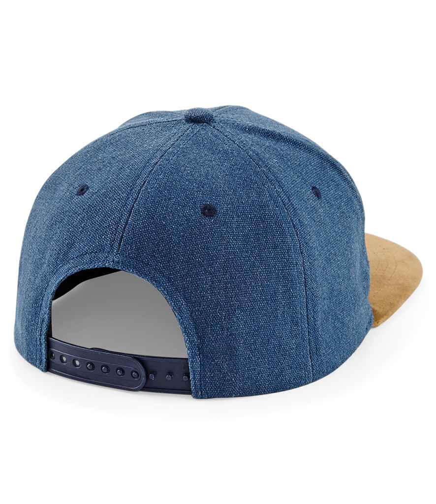 Beechfield - Suede Peak Snapback Cap