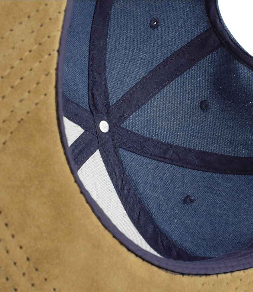 Beechfield - Suede Peak Snapback Cap - Pierre Francis
