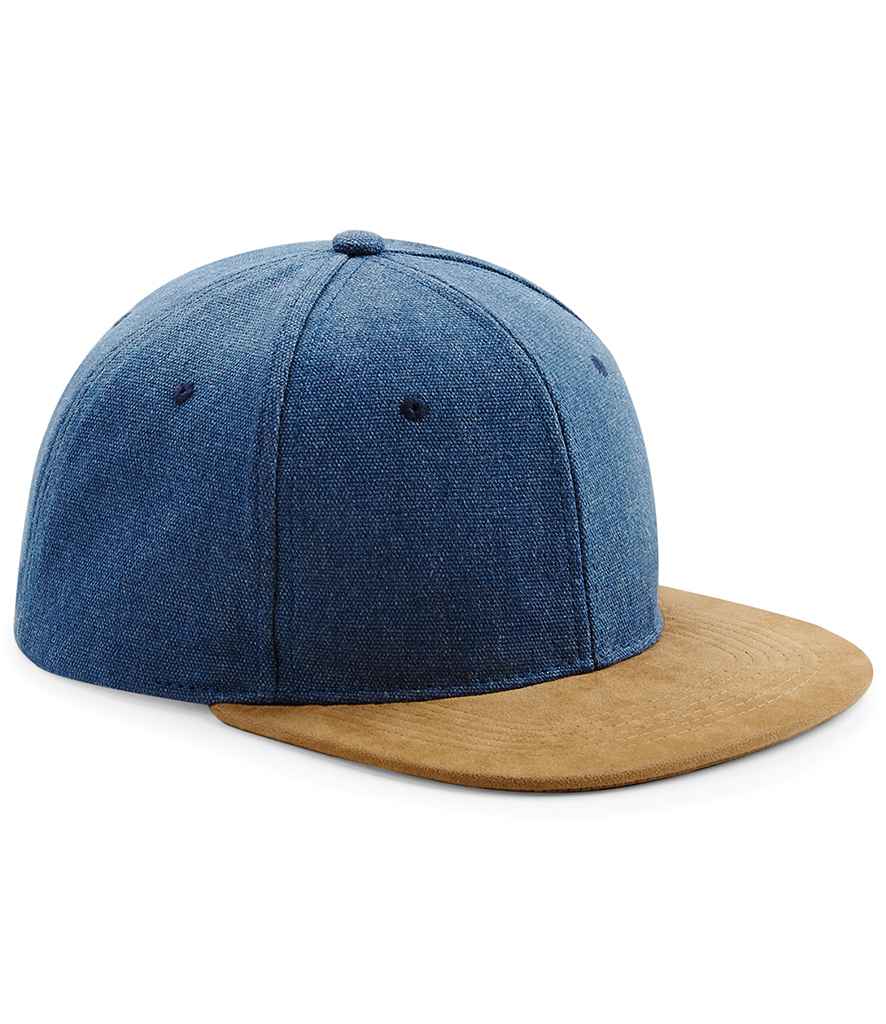 Beechfield - Suede Peak Snapback Cap - Pierre Francis