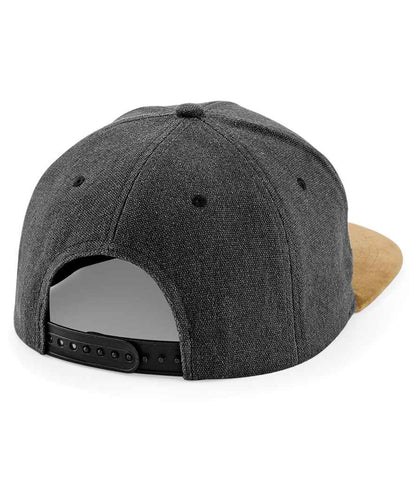 Beechfield - Suede Peak Snapback Cap - Pierre Francis