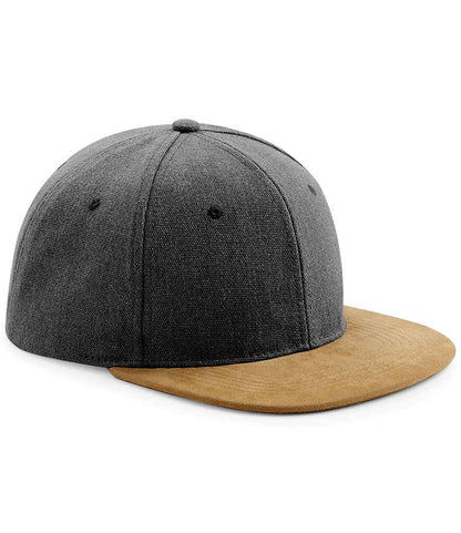 Beechfield - Suede Peak Snapback Cap - BB668 DNM ONE