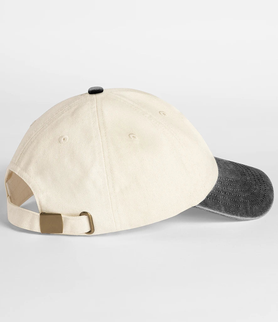 Beechfield - Contrast Peak Low Profile Vintage Cap