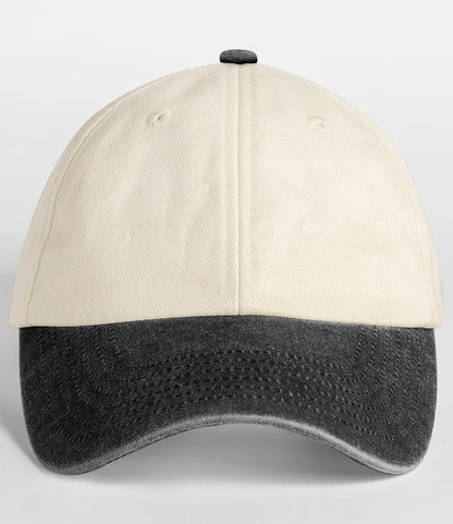 Beechfield - Contrast Peak Low Profile Vintage Cap