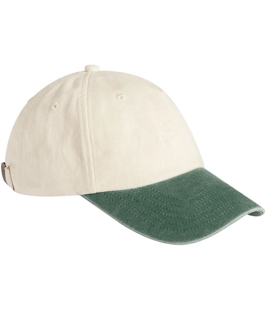 Beechfield - Contrast Peak Low Profile Vintage Cap