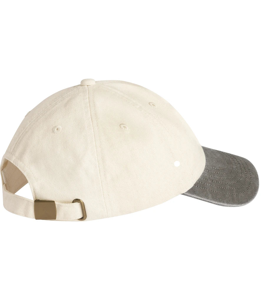 Beechfield - Contrast Peak Low Profile Vintage Cap