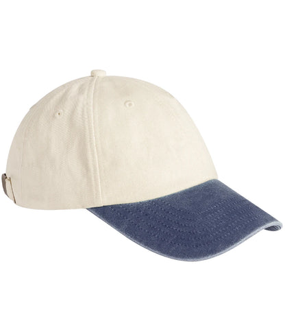 Beechfield - Contrast Peak Low Profile Vintage Cap