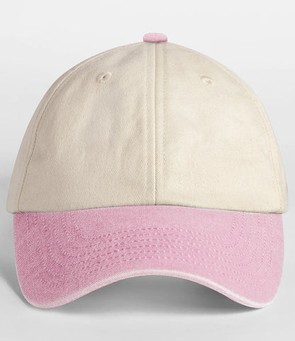 Beechfield - Contrast Peak Low Profile Vintage Cap