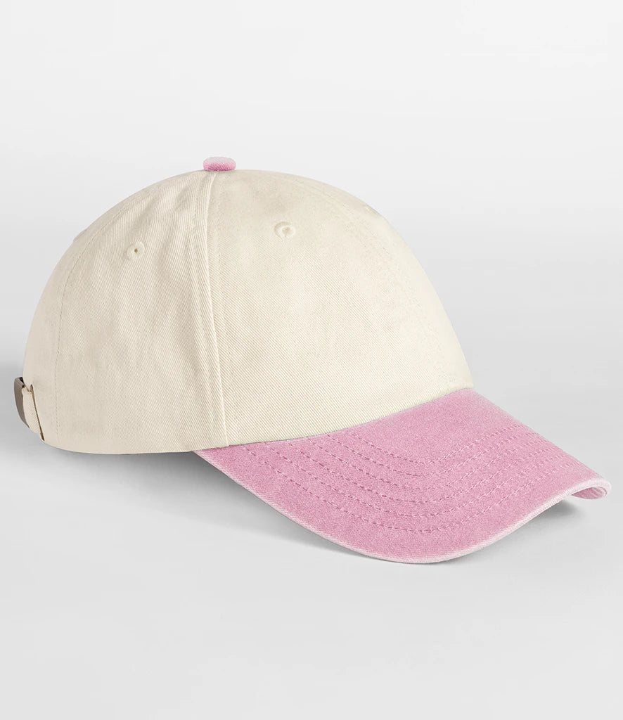Beechfield - Contrast Peak Low Profile Vintage Cap
