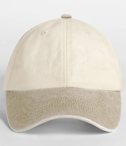 Beechfield - Contrast Peak Low Profile Vintage Cap