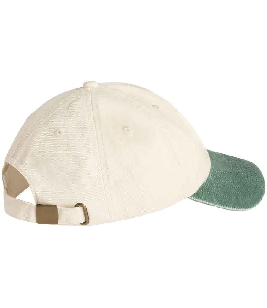 Beechfield - Contrast Peak Low Profile Vintage Cap - Pierre Francis