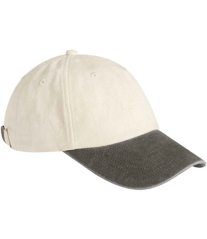 Beechfield - Contrast Peak Low Profile Vintage Cap - Pierre Francis