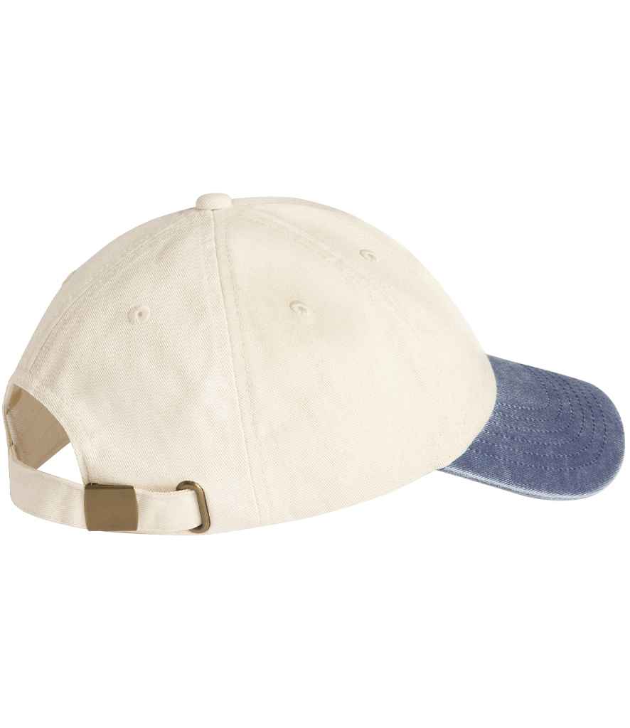 Beechfield - Contrast Peak Low Profile Vintage Cap - Pierre Francis