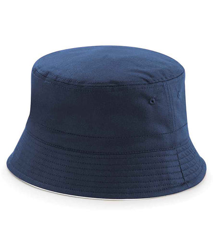 Beechfield - Reversible Bucket Hat - BB686 BK/LG S/M