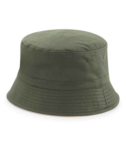 Beechfield - Reversible Bucket Hat - BB686 OL/ST S/M