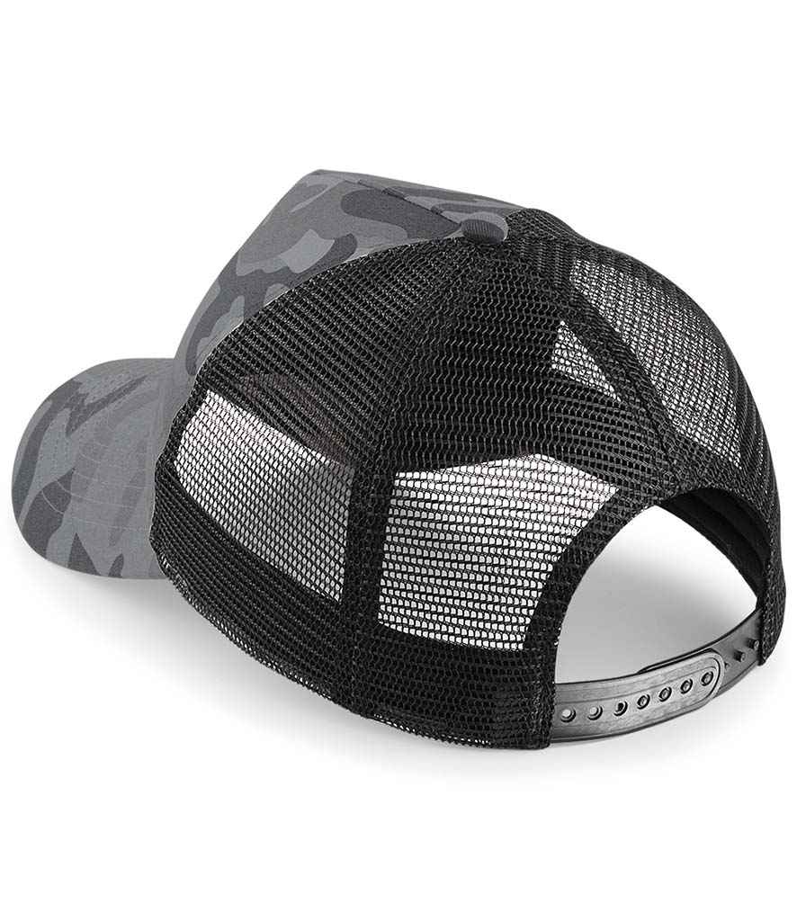 Beechfield - Camo Snapback Trucker Cap - Pierre Francis