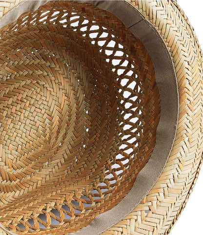 Beechfield - Straw Summer Trilby - Pierre Francis