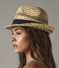 Beechfield - Straw Summer Trilby - Pierre Francis
