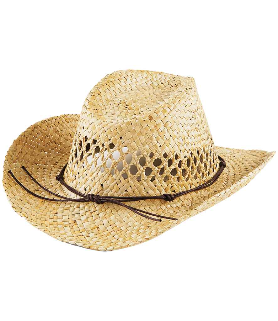 Beechfield - Straw Cowboy Hat