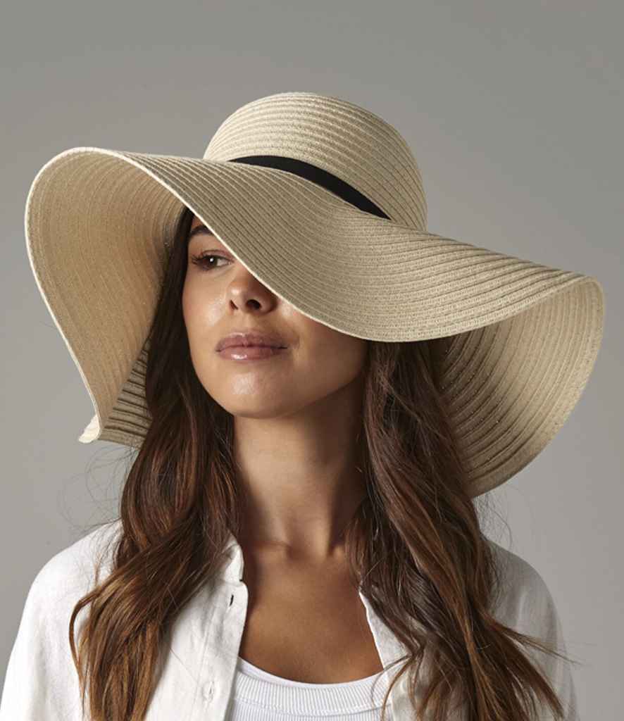 Beechfield - Marbella Sun Hat - BB740 NAT ONE