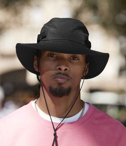 Beechfield - Outdoor Adventure Sun Hat - BB790R BLK S/M