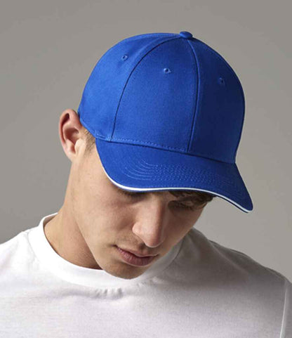 Beechfield - EarthAware® Classic Organic Cotton 6 Panel Sandwich Peak Cap