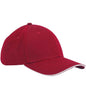 Beechfield - EarthAware® Classic Organic Cotton 6 Panel Sandwich Peak Cap