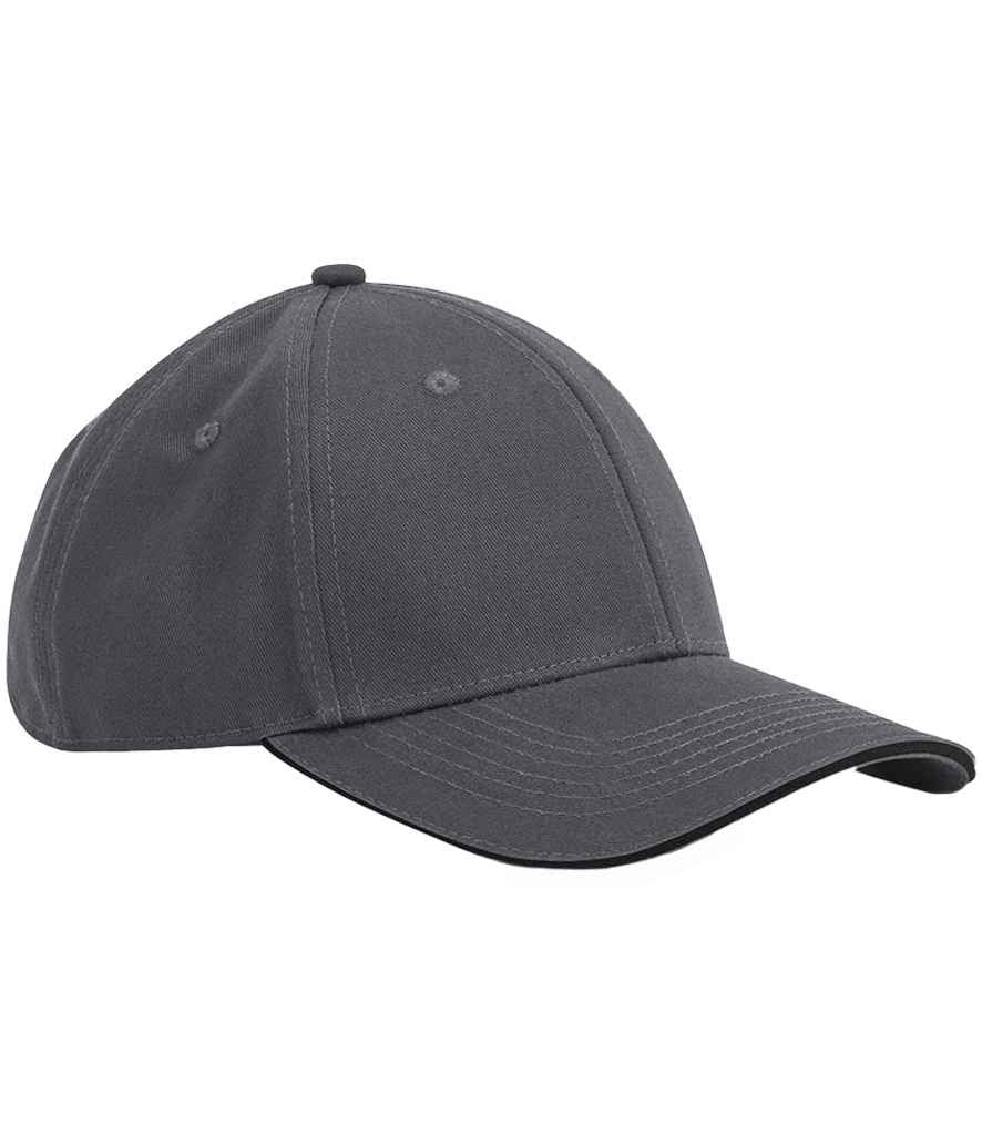 Beechfield - EarthAware® Classic Organic Cotton 6 Panel Sandwich Peak Cap - Pierre Francis